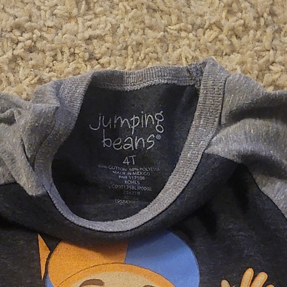 Jumping Beans Hey Its Me BLIPPI Tee Shirt Size 4T T-Shirt - Picture 3 of 4